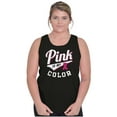 thumbnail image 4 of My Color Pink Breast Cancer Awareness Tank Top Tee Shirt Women Brisco Brands L, 4 of 6
