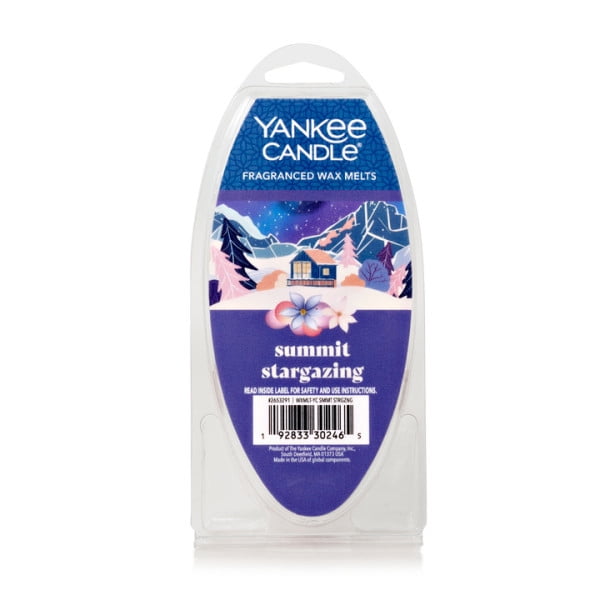 Yankee Candle Summit Stargazing Fragranced Wax Melts, 6 Wax Spheres per Package, Pack of 4 (24 Cubes Total)
