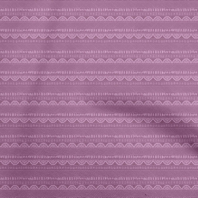 oneOone Silk Tabby Purple Fabric Geometric Sewing Craft Projects Fabric Prints By Yard 42 Inch Wide