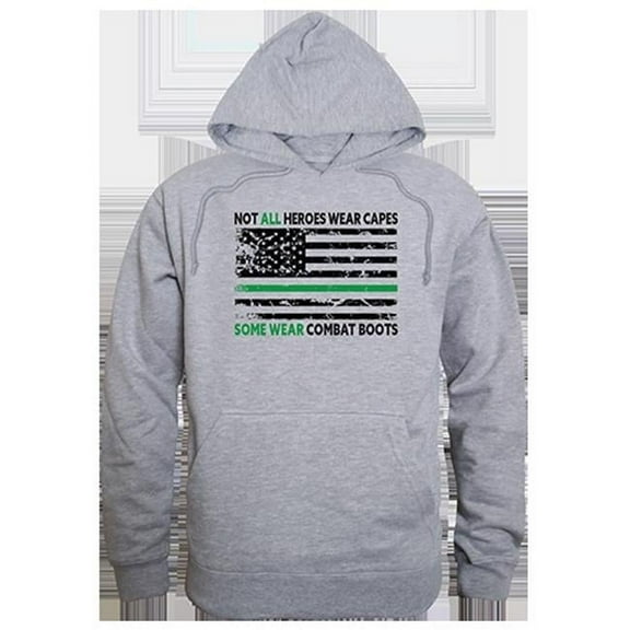 Not All with TGL Graphic Pullover Sweatshirt, Heather Grey - Small