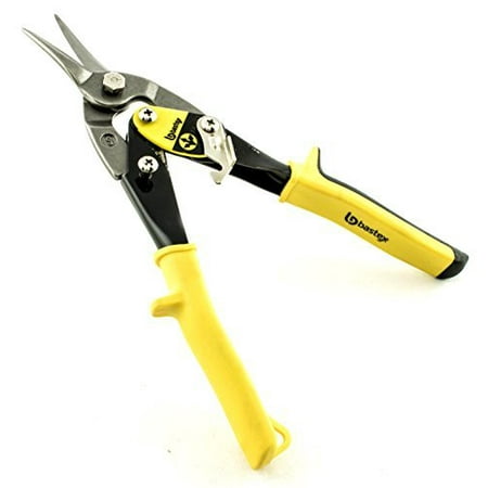Bastex Straight Aviation Tin Snips Compound Shears for Cutting Aluminum and other Thin Metal