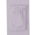 thumbnail image 2 of Simply Shabby Chic Solid Ruffle 4-Piece Soft Washed Microfiber Sheet Set, Lavender, King, 2 of 5