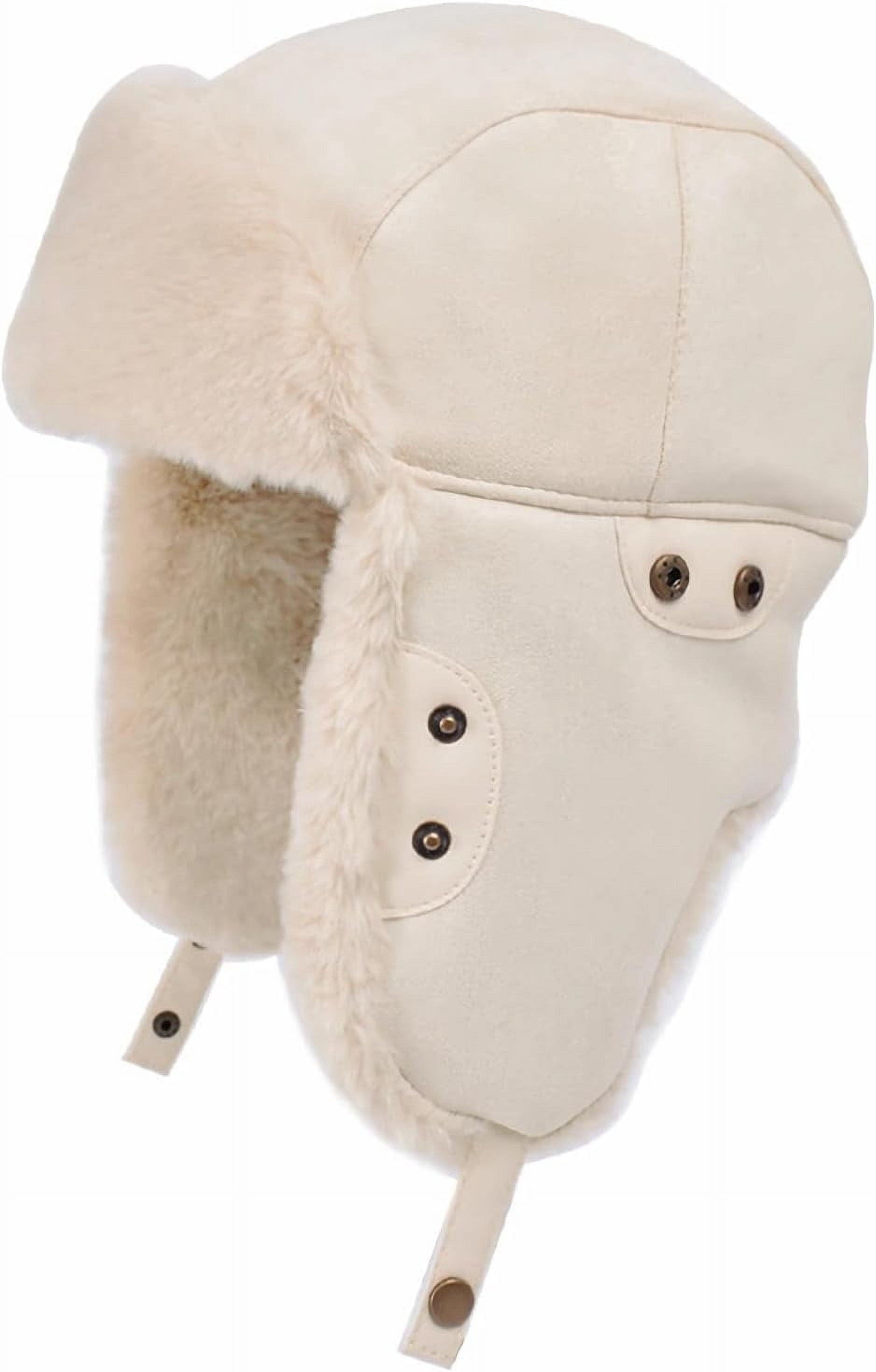 YooGuoGuo Women Men Winter Trapper Hats Ear Flaps Ushanka Trooper Hunting Hat Outdoor Ski Snow Windproof Cap