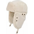 thumbnail image 2 of YooGuoGuo Women Men Winter Trapper Hats Ear Flaps Ushanka Trooper Hunting Hat Outdoor Ski Snow Windproof Cap, 2 of 8