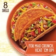 thumbnail image 2 of Old El Paso Protein Advantage Taco Shells, Nacho Cheese, 11g Protein, 8 Count, 4.52 oz, 2 of 13