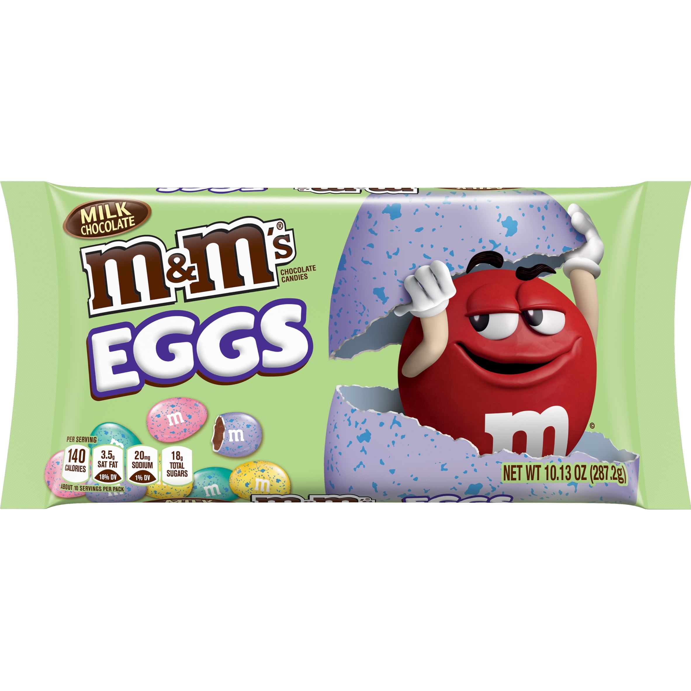 M&M'S Milk Chocolate Easter Candy Speckled Eggs - Walmart.com - Walmart.com