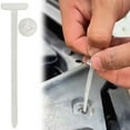 thumbnail image 6 of 100PCS Nylon Universal Cable Tie Buckle, 2025 Upgrade Multipurpose Plastic Cable Ties Tool, Heavy Duty Self-Locking Zip Ties Holder with Pin & Button Design, Plastic Cable Ties Tool for Car Repair, 6 of 7