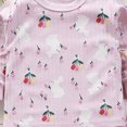thumbnail image 5 of TOWED22 Toddler Girls Boys Pyjamas Set Kids Pajamas Animal Cotton Kids 2 Piece Pj's Long Sleeve Sleepwear Clothes Set Outfits 3 6 9 12 18 24 Months 2t 3t 4t 5t 6t 7t 8t 9t(Pink,3-4 Y), 5 of 6