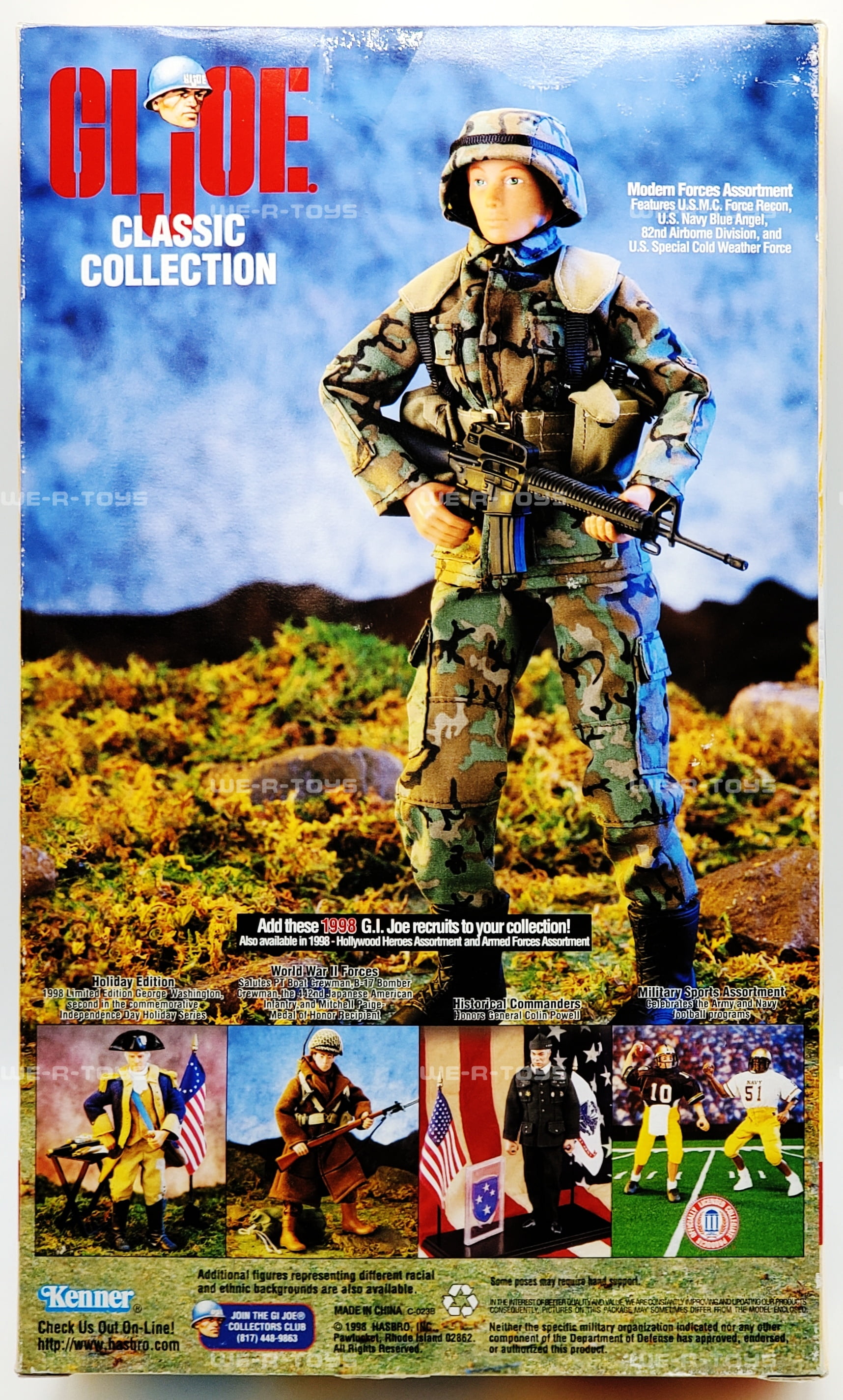 【希少】G.I. JOE US ARMY COLD WEATHER GIジョー GI Joe Classic Collection 1998 U.S. Army Coldweather African