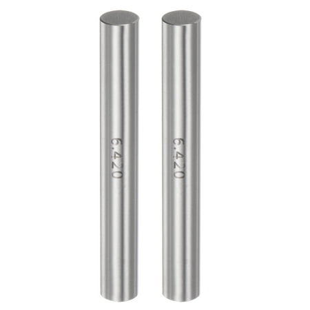 

Go Plug Gage 6.42mm Gauge Diameter Gcr15 Bearing Steel 0.001mm Precision 2 Pieces