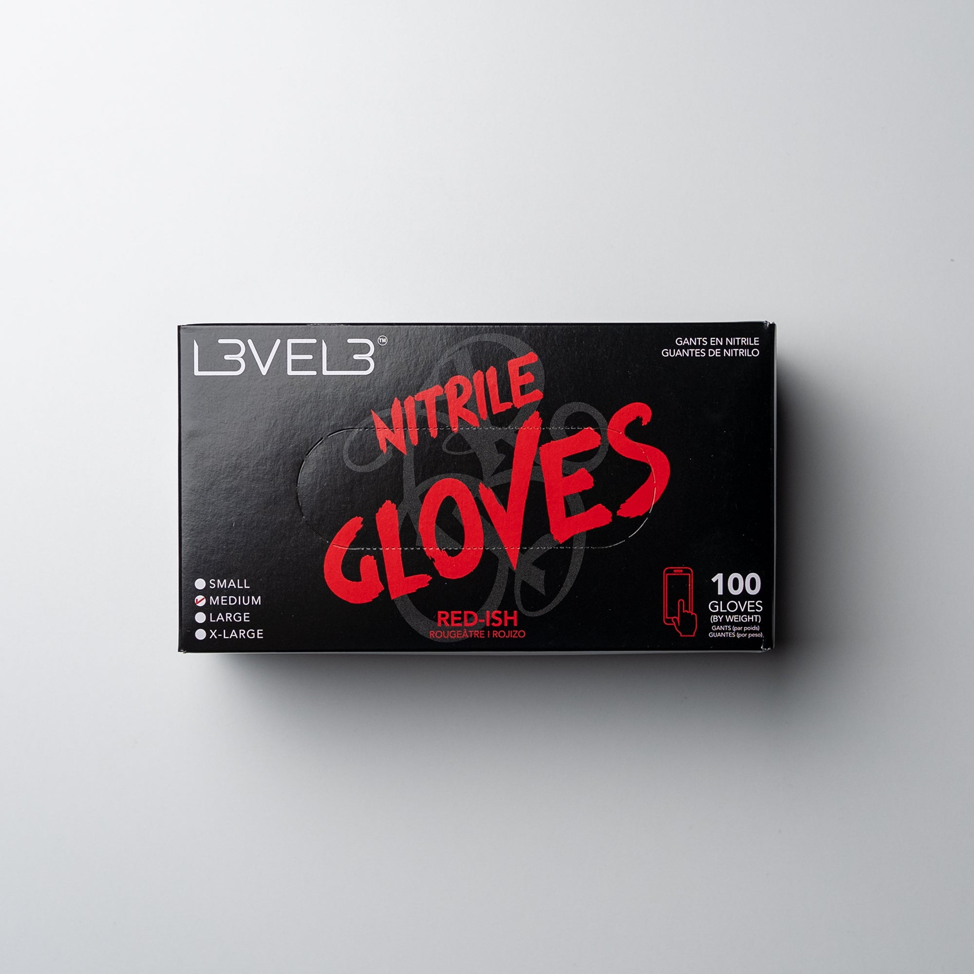 Professional Nitrile Gloves - 100 Pack