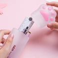 thumbnail image 5 of Summer Saving!Back_to_School Saving!School_Supplies!Under $1 dollars!Special Pencil Case Pouch, Cats Paw Shaped Plastic Pencil Case Multifunctional Stationery Organizer, Clear, 5 of 9