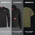 thumbnail image 3 of Milwaukee Tool FREEFLEX Tech Pants - Brown 34 X 34, 3 of 12