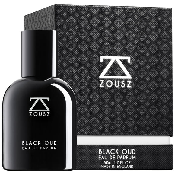 ZOUSZ Black Oud Eau de Parfum - Parfum de Luxe Oud pour Hommes avec Huile de Bois Oud Noir - Parfum Oud avec Bois de Santal, Cèdre & Parfum Patchouli Cadeau pour Hommes