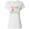 thumbnail image 3 of Inktastic I Love My Granny Women's T-Shirt, 3 of 5