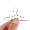 thumbnail image 4 of MasteelfCA 10pcs Metal Mini Clothes Hangers Mini House Clothes Support Dolls Coat Rack, 4 of 9