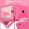 thumbnail image 6 of Kids Shockproof Case for iPad 7/8/9 Gen 10.2", Kickstand, Hand Strap & Pencil Holder, 6 of 9