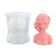 thumbnail image 5 of Moldes para velas de cuerpo humano 3D, molde para jabón de niña con ojos cerrados, molde para perfume femenino 81x58x96mm, 5 of 5