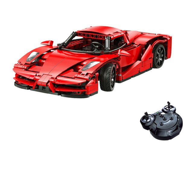 Sports Car Building Block Suit, DIY Building Block Toy Car, Suitable For Boys And Girls Over 6 Years Old-sebneei