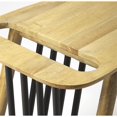 thumbnail image 4 of Butler 1188312 Lowery Natural Wood Magazine Table - 19 x 15 x 22 in., 4 of 4