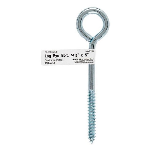 Hampton 02-3463-253 Vis à Œil 0.312 x 5 Po. - Lot de 10