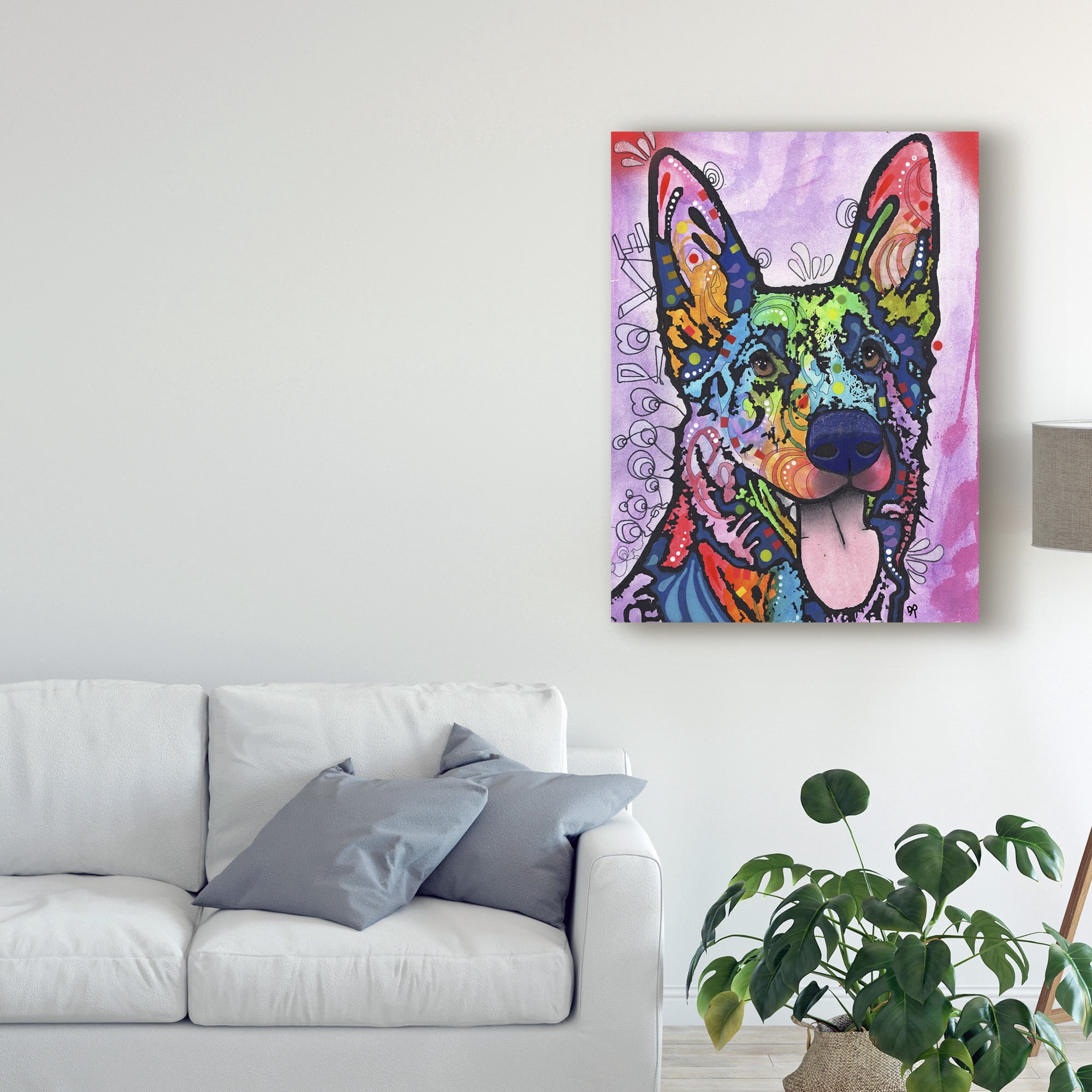 Trademark Fine Art 'Shepherd Love' Canvas Art by Dean Russo