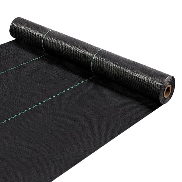 CSChome Grass-proof Cloth Grass-Proof Breathable Easy to Install Control Fabric Tear-Resistant Resistant Barrier for Gardens