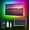 Rainbow Color, variant on Lights for TV Backlight, 16.4ft Strip Lights for TV Lights Behind, Light Strip for 55-70in TV, APP Control Music Sync Ambient Lighting for Gaming Room