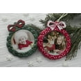 thumbnail image 7 of Snapins Green Christmas Wreath Photo Ornament - Pack of 50, 7 of 7