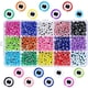 thumbnail image 2 of Muyoka 450 Uds 15 colores conjunto de cuentas de mal de ojo cuentas hechas a mano para DIY pulseras collar fabricación de joyas Muyoka Hogar, 2 of 7
