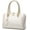White, variant on Elegant Designer Crossbody Shoulder Bags Tote Women Upscale Patent Leather Top Handle Handbag Lady Purse