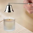 thumbnail image 2 of 3pcs/set Gold Candle Wick Snuffer Tool Hook Cutter Clipper Stainless Steel Luxury Candle Trimmer Oil Lamp Trim Scissor Kit, 2 of 4