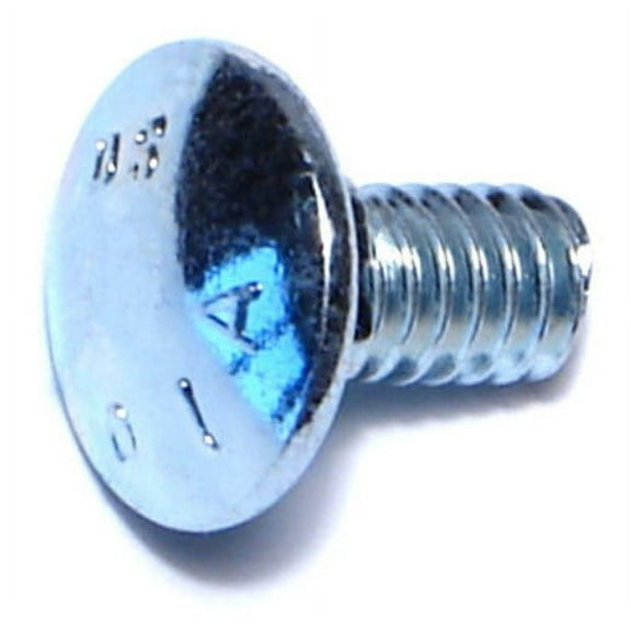 1/4"-20 x 1/2" Zinc Grade 2 / A307 Carriage Bolts CBS-256 (100 pcs)
