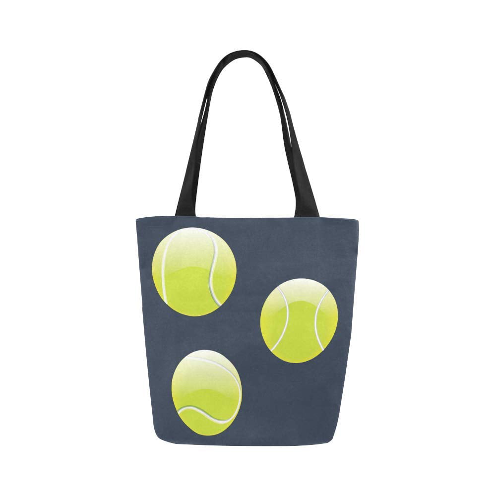 Tennis Ball Grocery Travel Reusable Tote Bag 