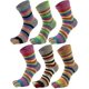 thumbnail image 1 of Women Toe Socks 5 Finger Cotton Wicking Athletic 6 Pack (random Color), 1 of 5