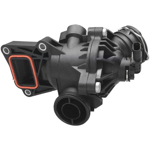 Engine Coolant Thermostat Housing Assembly - Compatible with 2015 - 2016 Mercedes-Benz GL450 3.0L V6