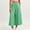 Green high waisted capri pants for women a1, variant on Cagogo Women's High Waisted Capri Pants Wide Leg Plaid Casual Streetwear Loose Trousers with Pockets Travel Summer Outfits, Hot Pink L