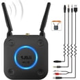 thumbnail image 1 of [Upgraded] 1Mii B06Pro Long Range Bluetooth Receiver, HiFi Wireless Audio Adapter, Bluetooth 5.1 Receiver with 3D Surround aptX HD Low Latency Optica, 1 of 5