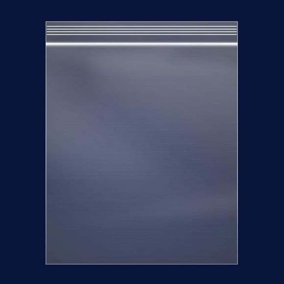 200 Unités - 8 Pouces x 10 Pouces, Sacs en Plastique Transparent Refermables avec Fermeture Éclair pour Vêtements, T-Shirt, Brochure, Imprimés, Handicap