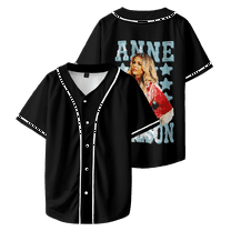 Anne Wilson Merch Portrait Baseball Shirt Unisex Short Sleeve Casual Shirts