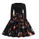 thumbnail image 1 of Accesorios de disfraz de Halloween para mujer, vestido de princesa de manga larga, elegante vestido de calabaza, vestido de fiesta Vintage para Festival, 1 of 5