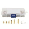 thumbnail image 3 of 180Pcs Standoff Set 1-Way Carbon Steel Screw Nuts Fasteners Assortment Kits with Box, 3 of 7