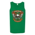 thumbnail image 2 of Wild Bobby, Lead Follow or Get The Hell Out Of The Way MC 1969 Motorcycle Pop Culture Mens Graphic Tank Top, Kelly, Medium, 2 of 3