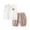 Z-01 Khaki, variant on Gubotare Summer Pjs for Infant Girls Girls Pajamas Toddler Girls Pjs Summer Clothes Sleepwear Sets 18 24 Months (Yellow,18-24 Months)