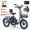 Purple, variant on MOONCOOL Electric Tricycle for Adults, 20" x 4" Fat Tire Electric Trike, 48V 500W Motorized Electric Bicycle, 3 Wheels 7 Speed Ebike w/Removable Battery&Large Basket, Certified to UL 2849 by SGS