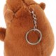 thumbnail image 3 of Adorno de capibara de felpa, colgante de capibara relleno, llavero de felpa, mochila colgante, abalorio de capibara, 3 of 5