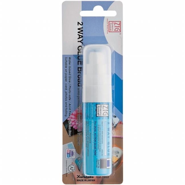 Zig MSB30M1P Zig 2-Way Glue Pen -Packaged-Jumbo Tip