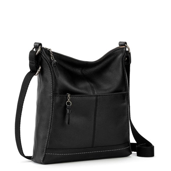 Bandolera The Sak Lucia de piel negra
