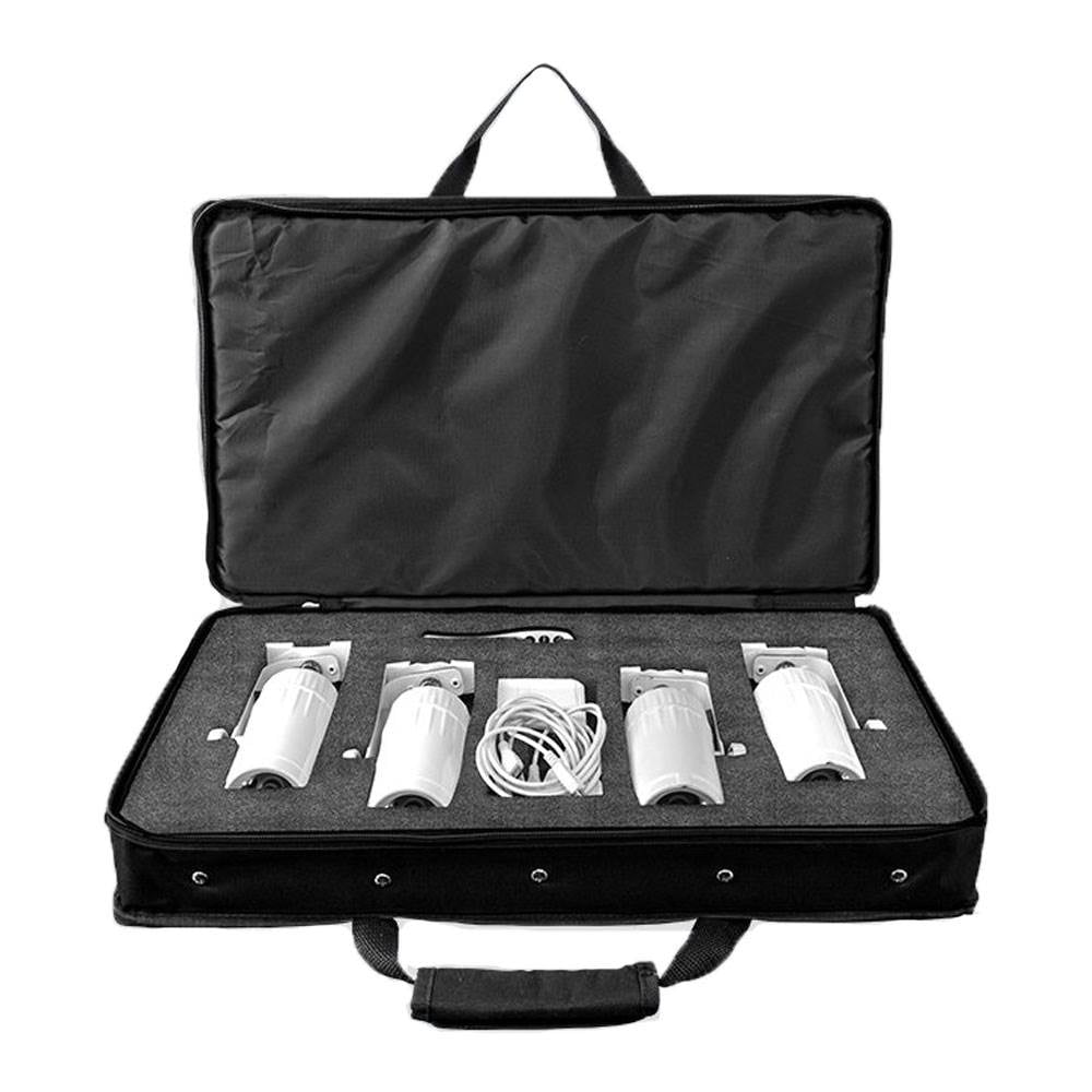 Chaveut DJ EZ Pin Pack 4 Battery Powered LED Pin Spot Stage Lighting Unit, White