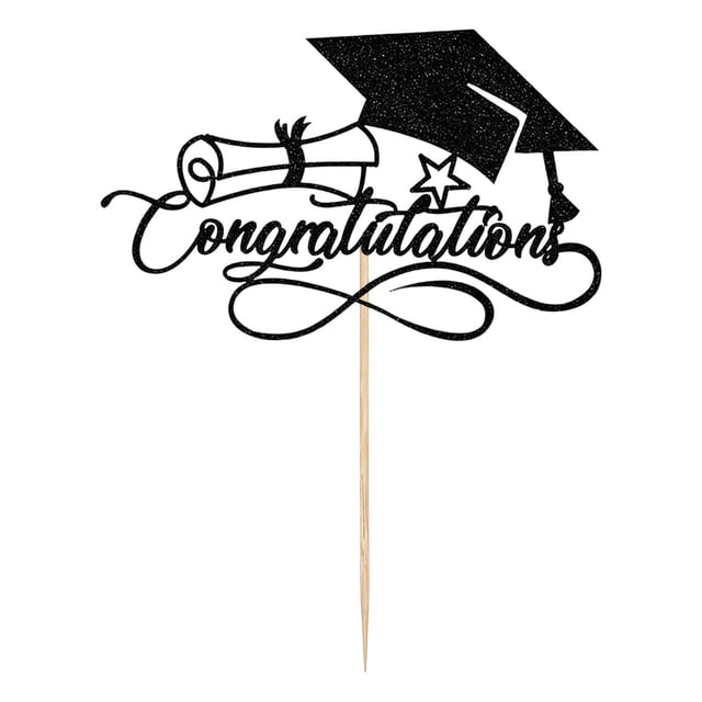 2026 Graduation Cupcake Toppers Class of 2026 Cupcake Topper Graduation Decorations Party Supplies Set,Decoration Kit,Balloon Set,Banner Set,Table Decor,Confetti,Party Favors,Event Accessories,Party